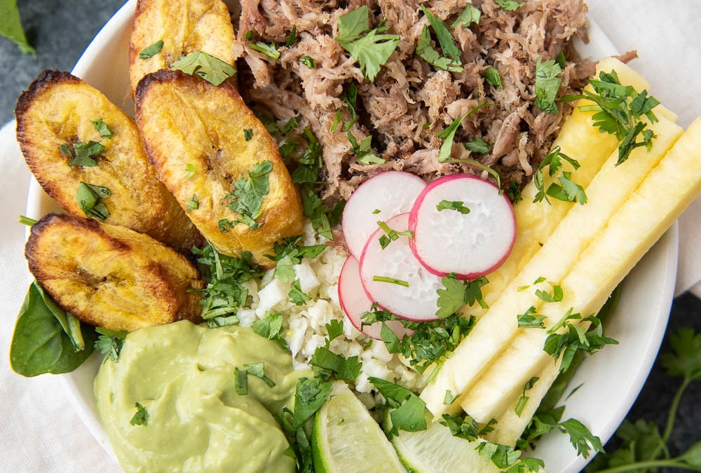 Tropical Pork Bowls