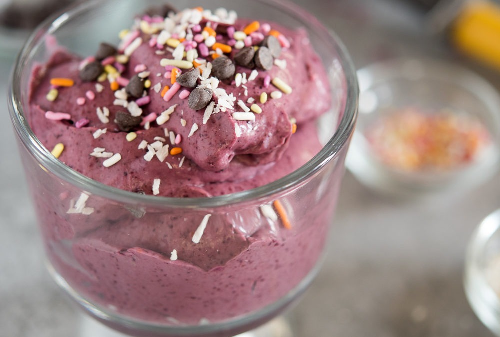 Blueberry Ice Cream