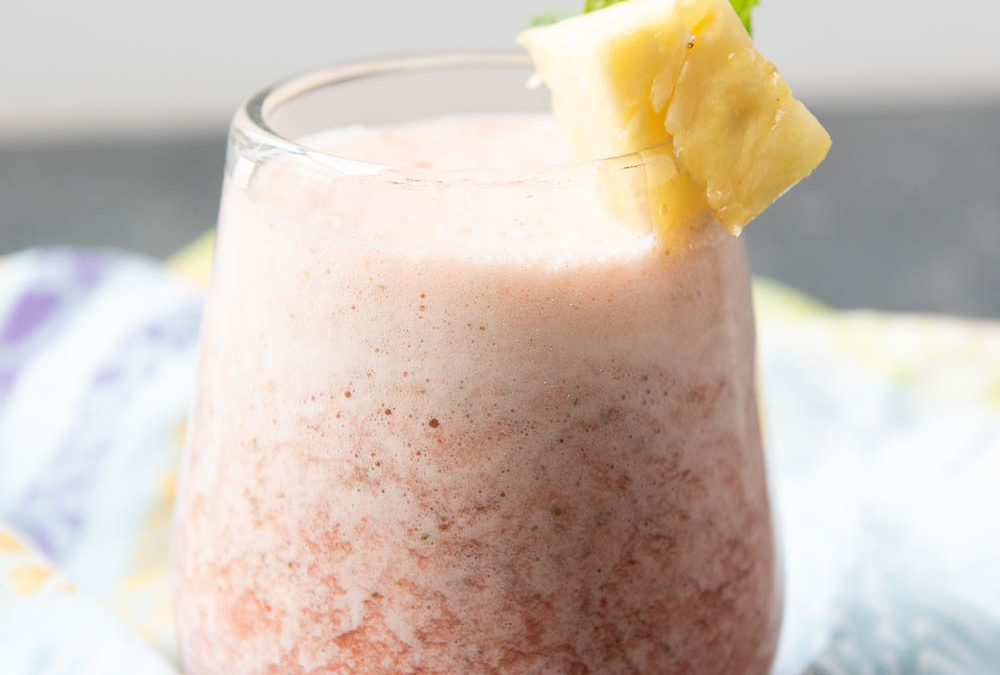 Pineapple Strawberry Mocktail