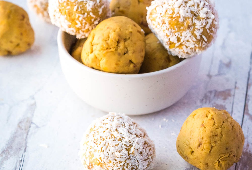 Mango and Apricot Energy Balls