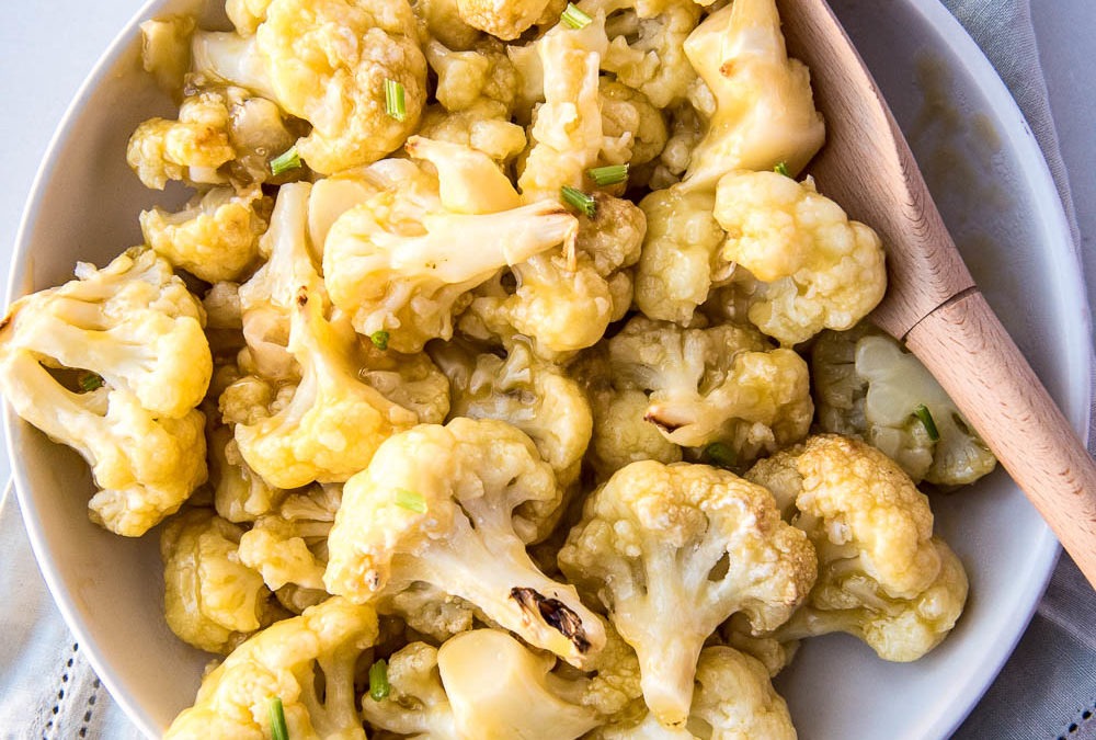 Orange Baked Cauliflower