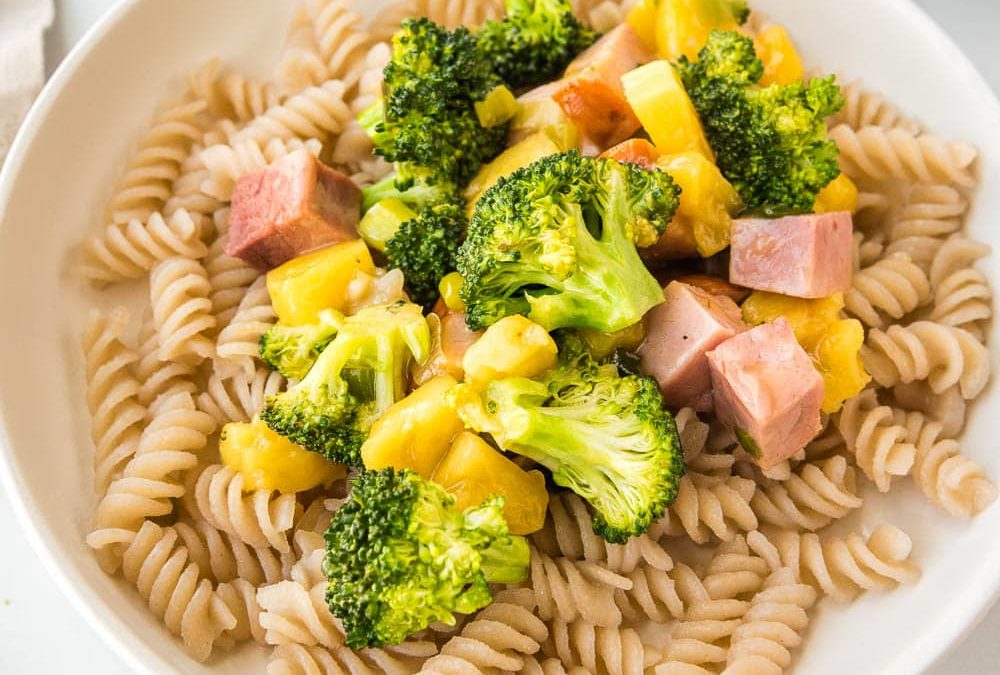 Sweet and Sour Broccoli Ham
