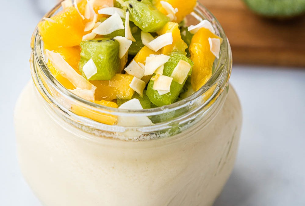 Mango Kiwi Breakfast Parfait