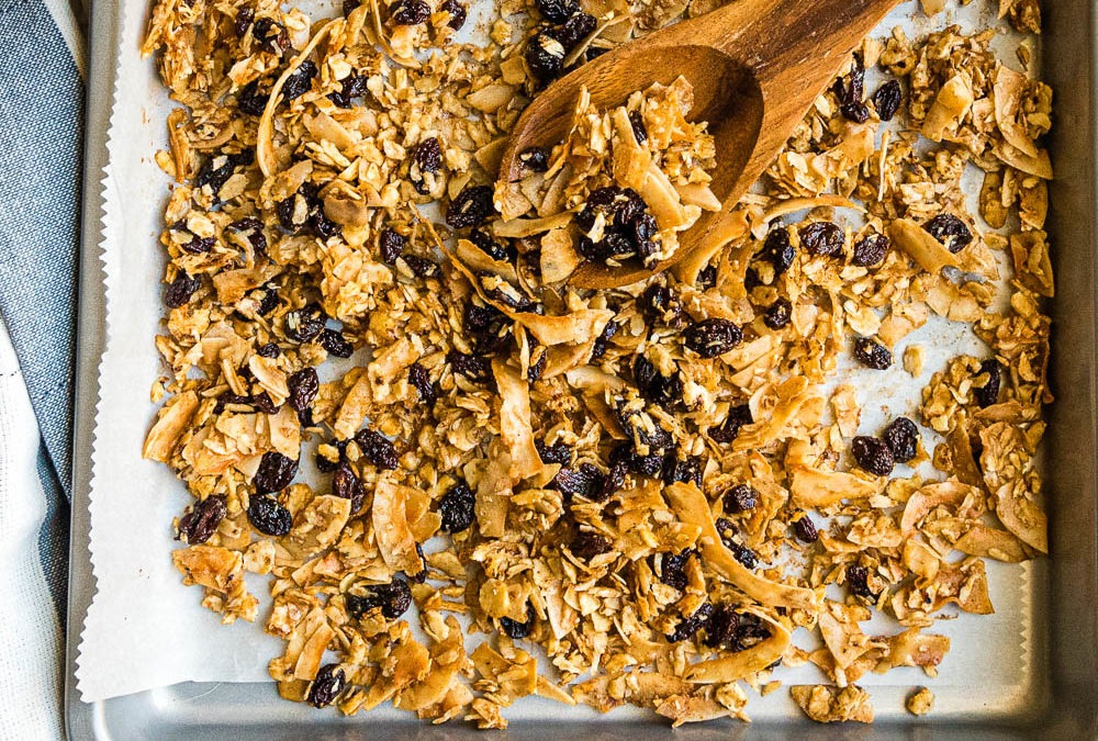 Cinnamon Raisin Granola (Paleo, AIP)