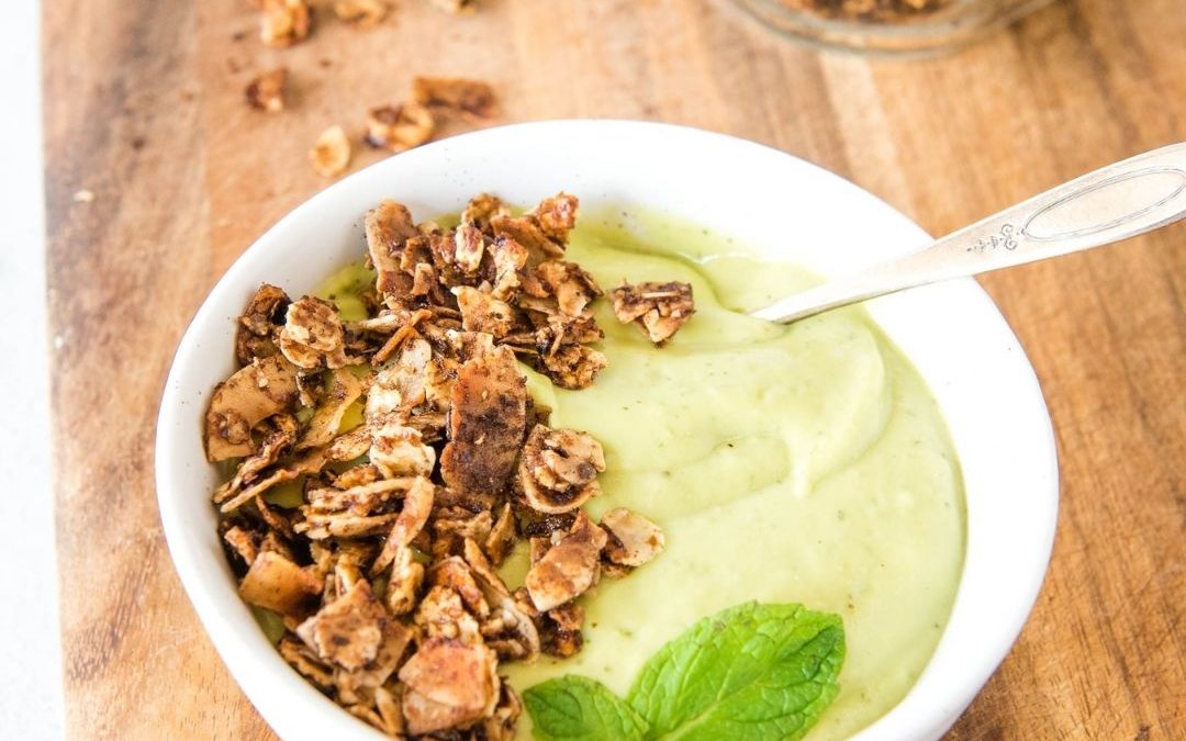 Mint Avocado Pudding