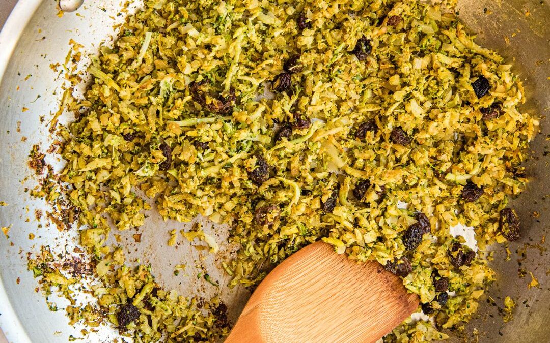 Spiced Broccoli Cauliflower Rice