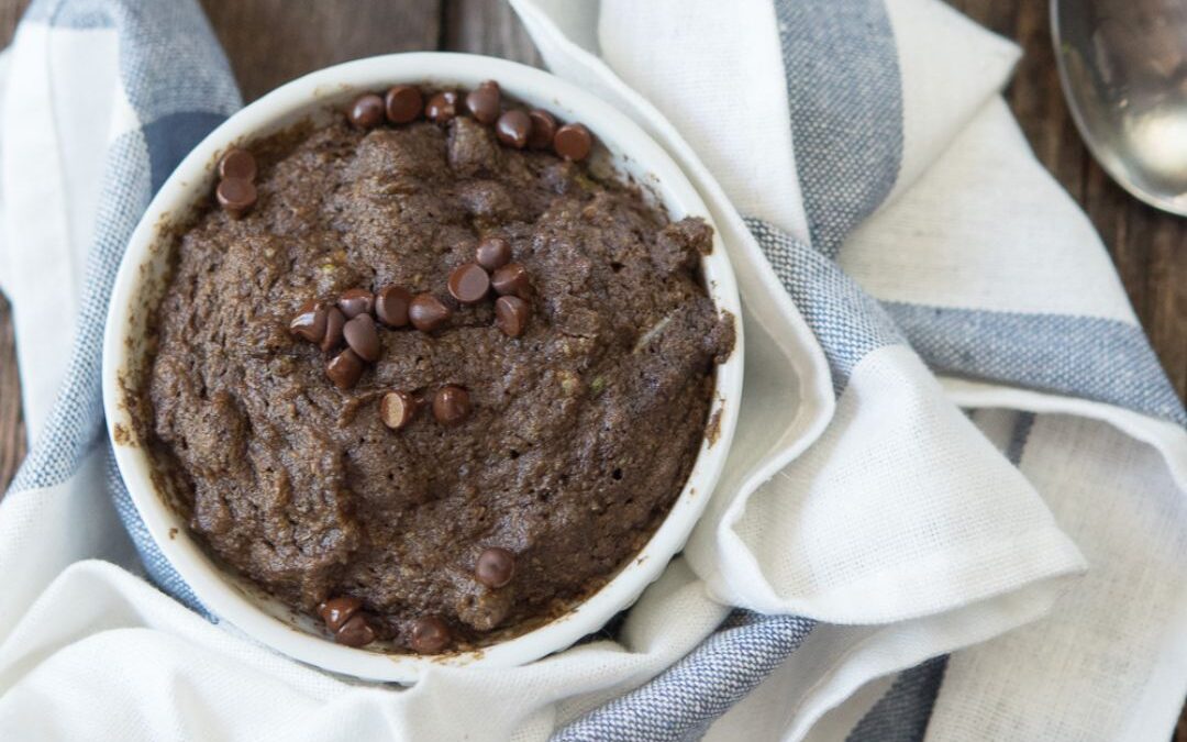 Paleo Avocado Brownie Mug Muffin