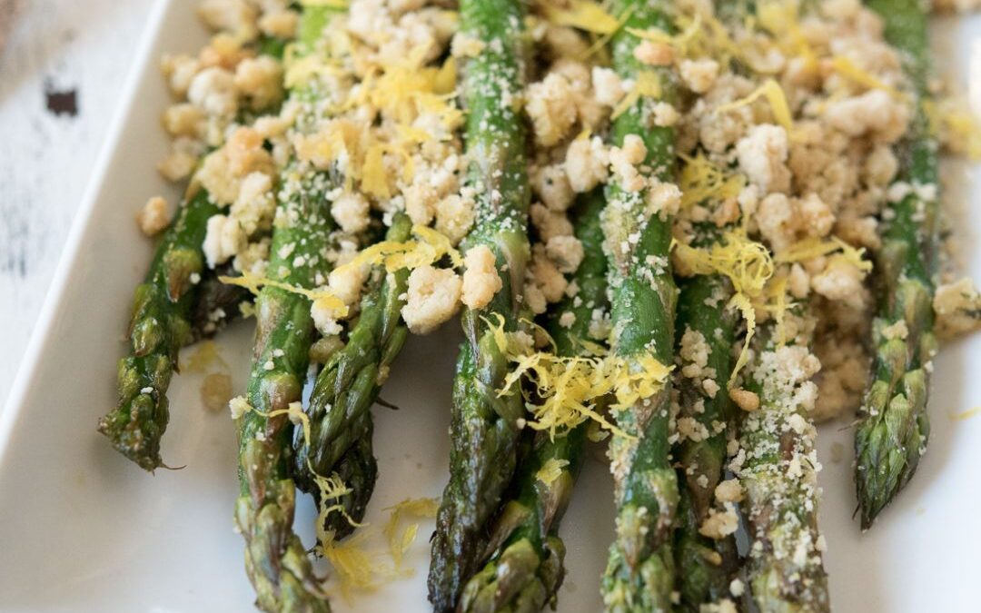 Roasted Asparagus with Breadcrumbs
