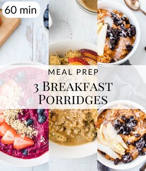 3 Breakfast Porridges Session Post