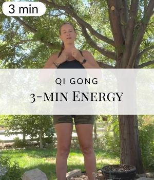 3-Min Qi Gong for Energy (Post)