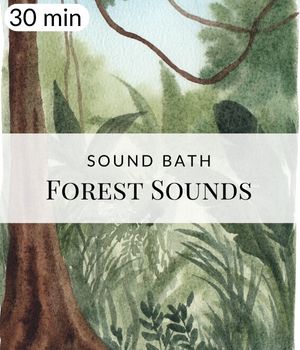 30-min Relaxation Forest Sound Bath Post