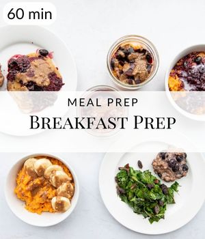 Breakfast Meal Prep Session Post