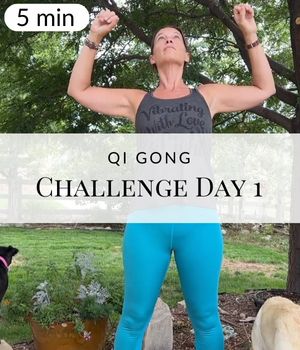 Qi Gong Challenge Day 1 (Post)
