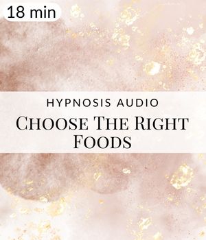Choose the Right Foods Hypnosis Post
