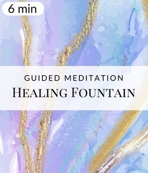 Healing Fountain Meditation Post