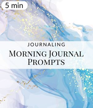 Morning Journal Prompts Journal