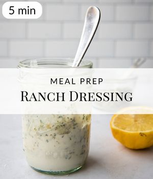 Ranch Dressing Meal Prep