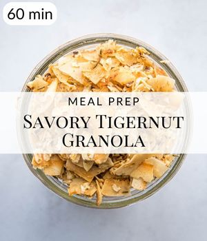 Savory Granola Meal Prep