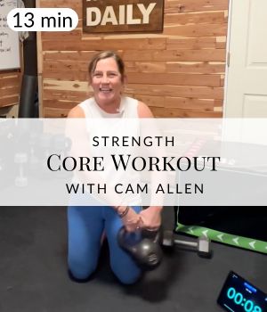 13-min Core Workout With Cam